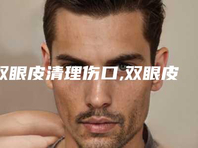 双眼皮清理伤口,双眼皮结痂自己抠掉了