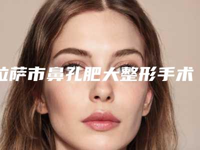 拉萨市鼻孔肥大整形手术医院上榜清单前十名名单整理-拉萨市鼻孔肥大整形手术整形医院
