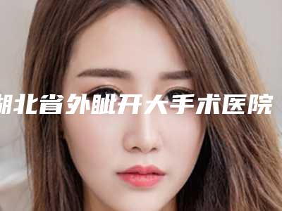 湖北省外眦开大手术医院排行详解-湖北省外眦开大手术整形医院